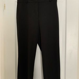 DKNY High Waisted Rise Black Dress Pants Ankle Crop Office Work Career Cropped